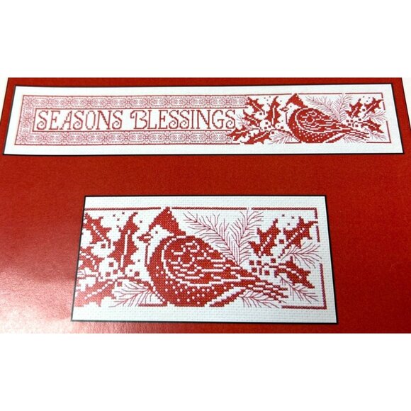 Cardinal Blessings Cross Stitch Pattern Designed By Diane Arthurs - Picture 1 of 4